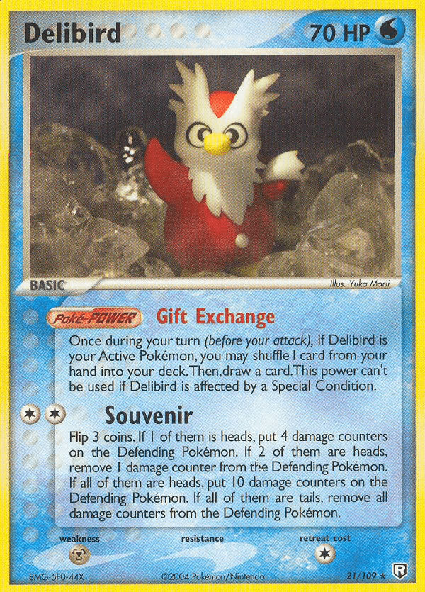 Delibird (21/109) [EX: Team Rocket Returns] Pokemon Single Pokémon  | Multizone: Comics And Games