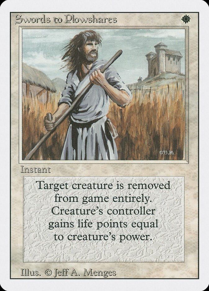 Swords to Plowshares [Revised Edition] MTG Single Magic: The Gathering  | Multizone: Comics And Games
