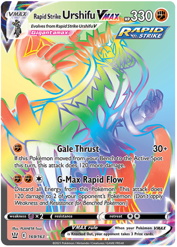 Rapid Strike Urshifu VMAX (169/163) [Sword & Shield: Battle Styles] Pokemon Single Pokémon  | Multizone: Comics And Games