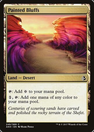 Painted Bluffs [Amonkhet] MTG Single Magic: The Gathering  | Multizone: Comics And Games