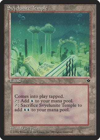 Svyelunite Temple [Fallen Empires] MTG Single Magic: The Gathering  | Multizone: Comics And Games