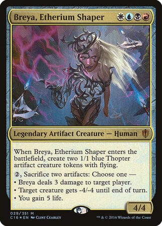 Breya, Etherium Shaper [Commander 2016] MTG Single Magic: The Gathering  | Multizone: Comics And Games