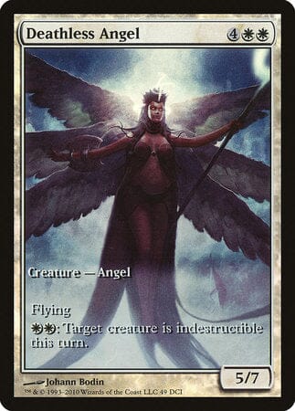 Deathless Angel [Rise of the Eldrazi Promos] MTG Single Magic: The Gathering  | Multizone: Comics And Games