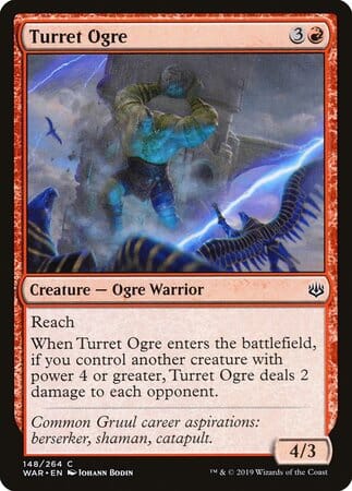 Turret Ogre [War of the Spark] MTG Single Magic: The Gathering  | Multizone: Comics And Games