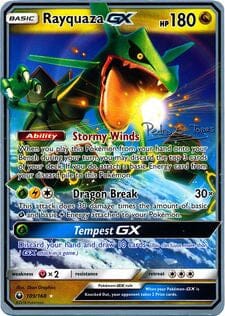 Rayquaza GX (109/168) (Dragones y Sombras - Pedro Eugenio Torres) [World Championships 2018] Pokemon Single Pokémon  | Multizone: Comics And Games