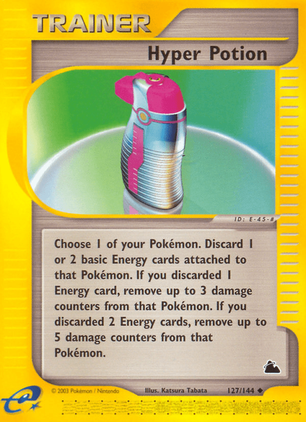 Hyper Potion (127/144) [Skyridge] Pokemon Single Pokémon  | Multizone: Comics And Games