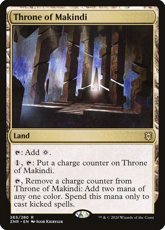 Throne of Makindi [Zendikar Rising] MTG Single Magic: The Gathering  | Multizone: Comics And Games