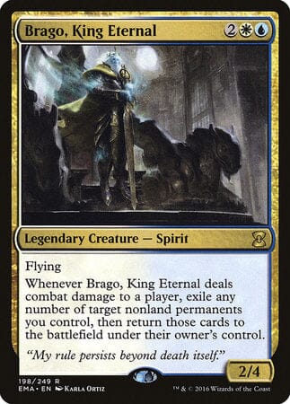 Brago, King Eternal [Eternal Masters] MTG Single Magic: The Gathering  | Multizone: Comics And Games