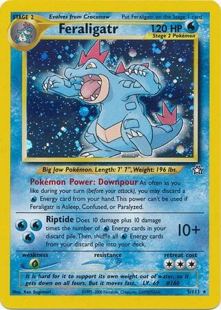 Feraligatr (5/111) [Neo Genesis Unlimited] Pokemon Single Pokémon  | Multizone: Comics And Games