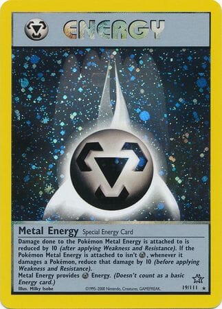Metal Energy (19/111) [Neo Genesis Unlimited] Pokemon Single Pokémon  | Multizone: Comics And Games