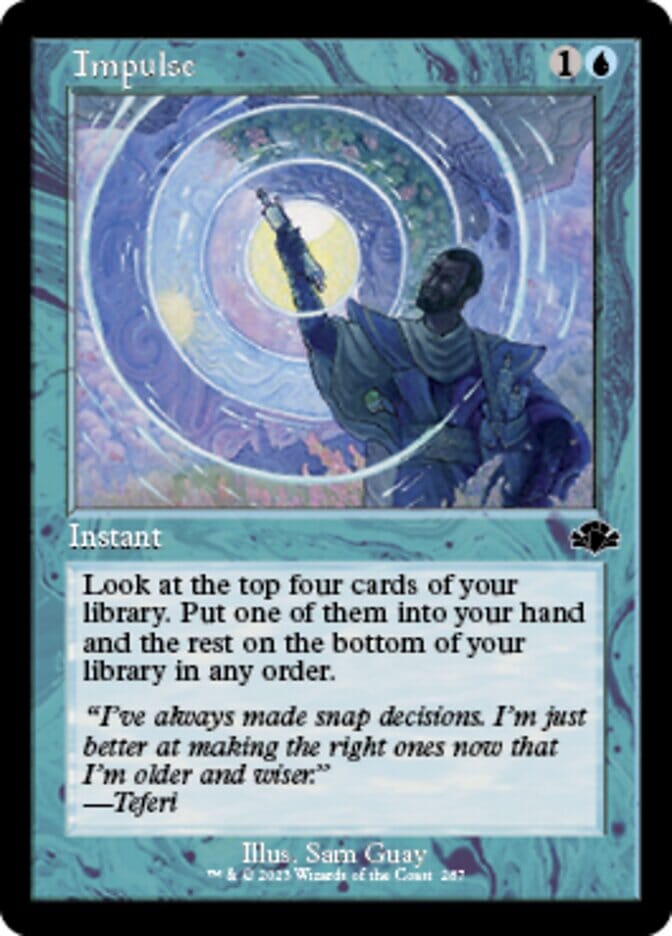 Impulse (Retro) [Dominaria Remastered] MTG Single Magic: The Gathering  | Multizone: Comics And Games