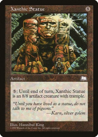Xanthic Statue [Weatherlight] MTG Single Magic: The Gathering  | Multizone: Comics And Games