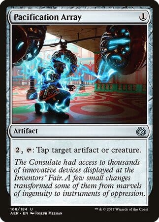 Pacification Array [Aether Revolt] MTG Single Magic: The Gathering  | Multizone: Comics And Games