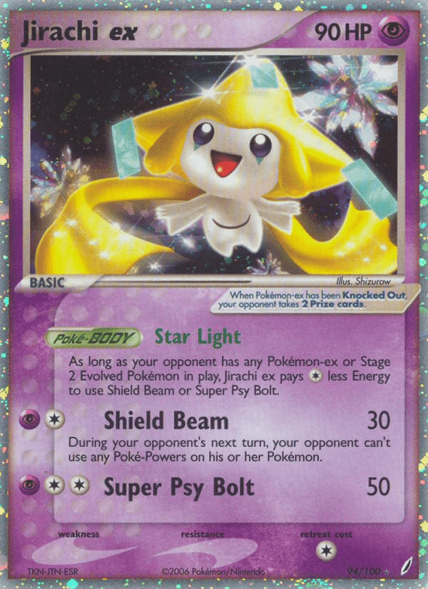 Jirachi ex (94/100) [EX: Crystal Guardians] Pokemon Single Pokémon  | Multizone: Comics And Games