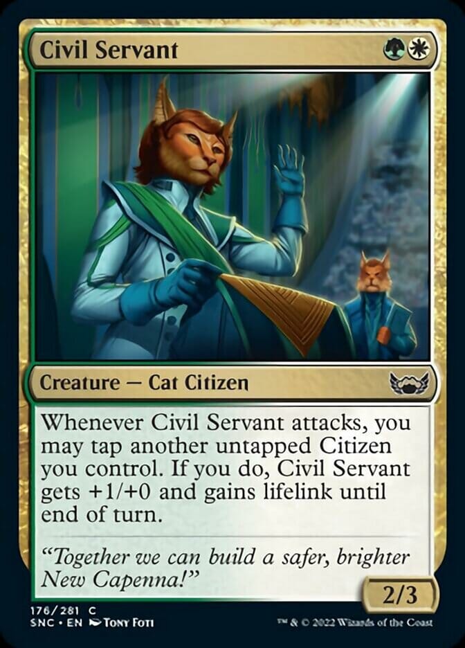 Civil Servant [Streets of New Capenna] MTG Single Magic: The Gathering  | Multizone: Comics And Games