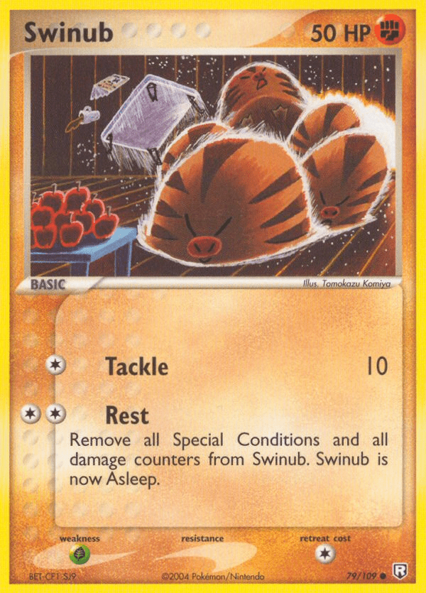 Swinub (79/109) [EX: Team Rocket Returns] Pokemon Single Pokémon  | Multizone: Comics And Games
