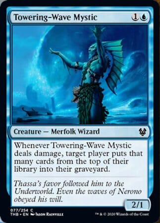 Towering-Wave Mystic [Theros Beyond Death] MTG Single Magic: The Gathering  | Multizone: Comics And Games