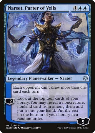 Narset, Parter of Veils [War of the Spark] MTG Single Magic: The Gathering  | Multizone: Comics And Games