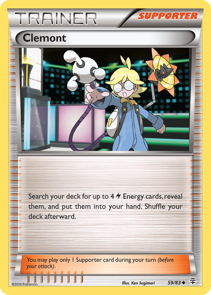 Clemont (59/83) [XY: Generations] Pokemon Single Pokémon  | Multizone: Comics And Games