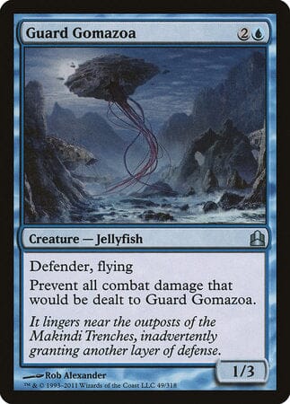Guard Gomazoa [Commander 2011] MTG Single Magic: The Gathering  | Multizone: Comics And Games