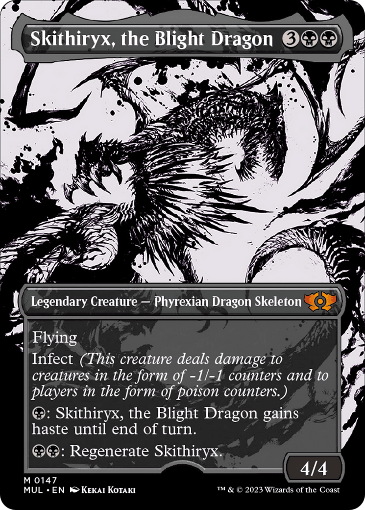 Skithiryx, the Blight Dragon (Halo Foil) [Multiverse Legends] MTG Single Magic: The Gathering  | Multizone: Comics And Games