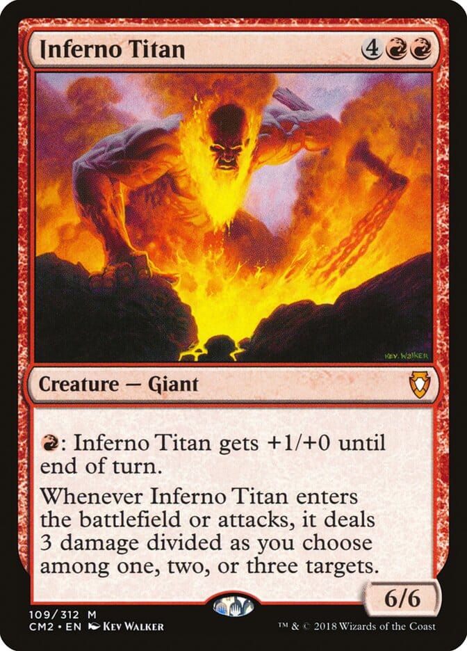 Inferno Titan [Commander Anthology Volume II] MTG Single Magic: The Gathering  | Multizone: Comics And Games