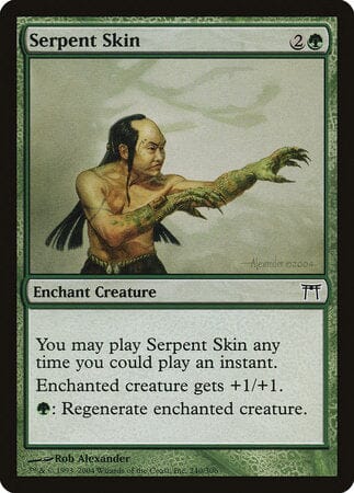 Serpent Skin [Champions of Kamigawa] MTG Single Magic: The Gathering  | Multizone: Comics And Games