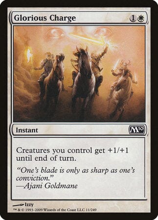 Glorious Charge [Magic 2010] MTG Single Magic: The Gathering  | Multizone: Comics And Games