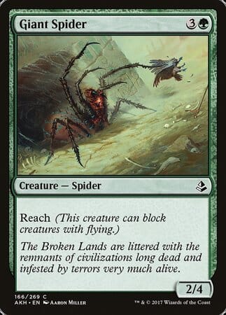 Giant Spider [Amonkhet] MTG Single Magic: The Gathering  | Multizone: Comics And Games