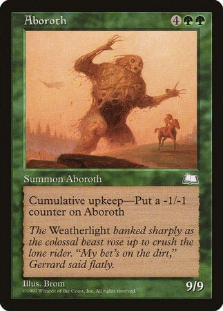 Aboroth [Weatherlight] MTG Single Magic: The Gathering  | Multizone: Comics And Games