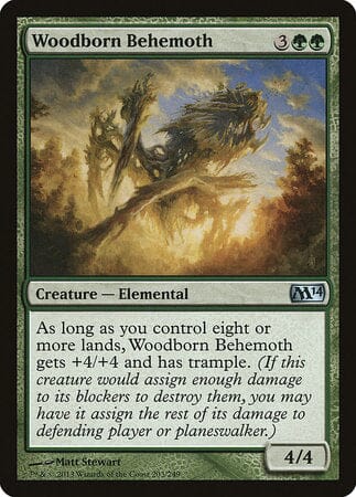 Woodborn Behemoth [Magic 2014] MTG Single Magic: The Gathering  | Multizone: Comics And Games