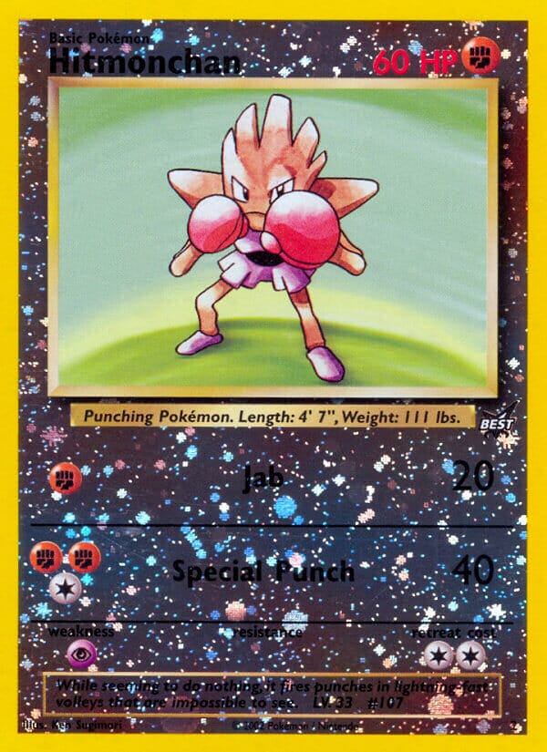 Hitmonchan (2) [Best of Promos] Pokemon Single Pokémon  | Multizone: Comics And Games
