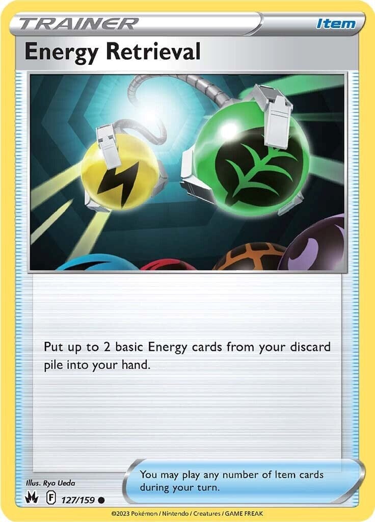 Energy Retrieval (127/159) [Sword & Shield: Crown Zenith] Pokemon Single Pokémon  | Multizone: Comics And Games