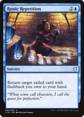 Runic Repetition [Commander 2019] MTG Single Magic: The Gathering  | Multizone: Comics And Games