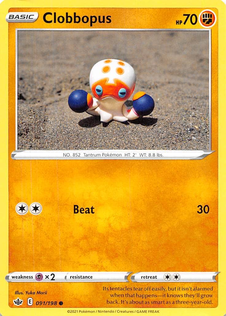 Clobbopus (091/198) [Sword & Shield: Chilling Reign] Pokemon Single Pokémon  | Multizone: Comics And Games