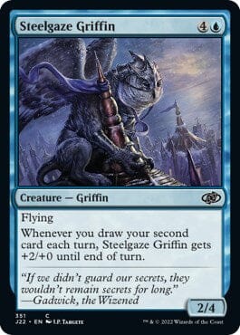 Steelgaze Griffin [Jumpstart 2022] MTG Single Magic: The Gathering  | Multizone: Comics And Games