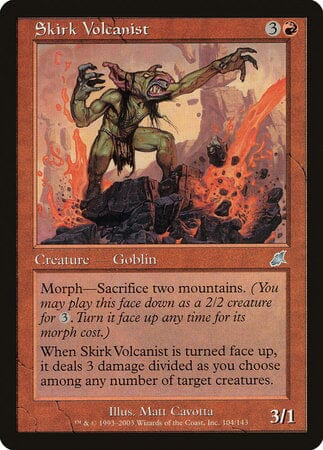 Skirk Volcanist [Scourge] MTG Single Magic: The Gathering  | Multizone: Comics And Games