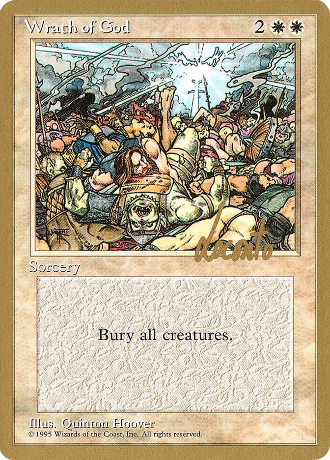 Wrath of God (Michael Loconto) [Pro Tour Collector Set] MTG Single Magic: The Gathering  | Multizone: Comics And Games