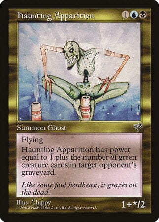 Haunting Apparition [Mirage] MTG Single Magic: The Gathering  | Multizone: Comics And Games