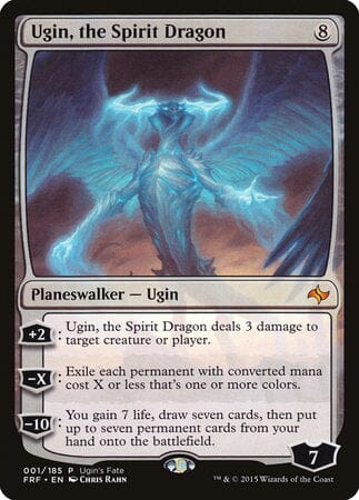 Ugin, the Spirit Dragon [Ugin's Fate] MTG Single Magic: The Gathering  | Multizone: Comics And Games