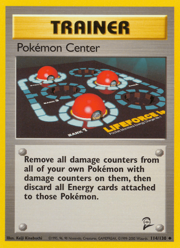Pokemon Center (114/130) [Base Set 2] Pokemon Single Pokémon  | Multizone: Comics And Games