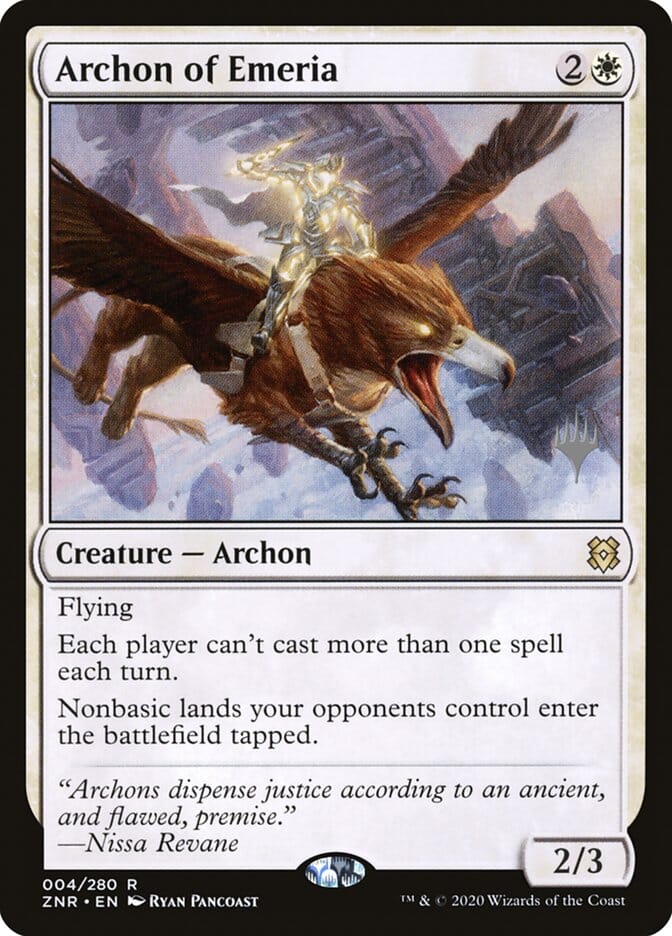 Archon of Emeria (Promo Pack) [Zendikar Rising Promos] MTG Single Magic: The Gathering  | Multizone: Comics And Games