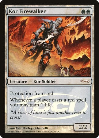 Kor Firewalker [Wizards Play Network 2010] MTG Single Magic: The Gathering  | Multizone: Comics And Games