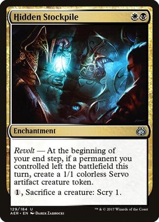 Hidden Stockpile [Aether Revolt] MTG Single Magic: The Gathering  | Multizone: Comics And Games