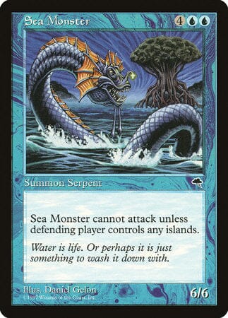 Sea Monster [Tempest] MTG Single Magic: The Gathering  | Multizone: Comics And Games