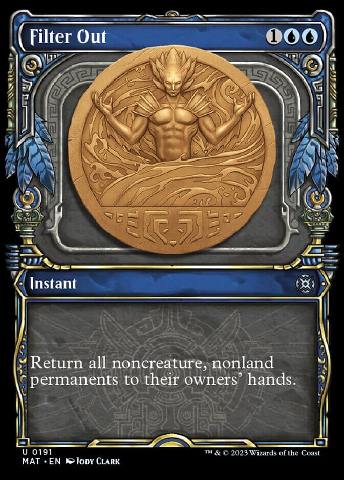 Filter Out (Showcase Halo Foil) [March of the Machine: The Aftermath] MTG Single Magic: The Gathering  | Multizone: Comics And Games
