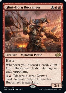 Glint-Horn Buccaneer [Jumpstart 2022] MTG Single Magic: The Gathering  | Multizone: Comics And Games