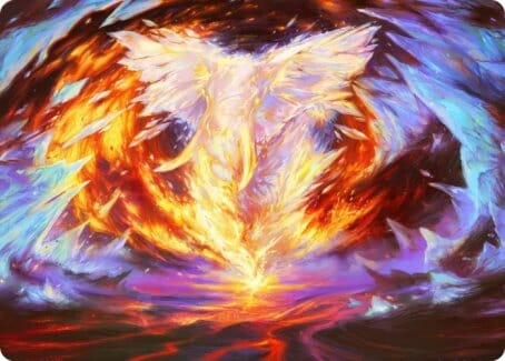 Magma Opus Art Card [Strixhaven: School of Mages Art Series] MTG Single Magic: The Gathering  | Multizone: Comics And Games