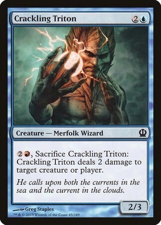 Crackling Triton [Theros] MTG Single Magic: The Gathering  | Multizone: Comics And Games