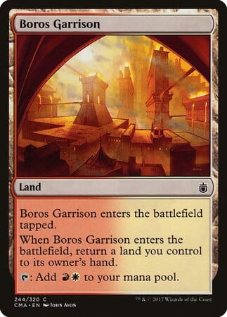 Boros Garrison [Commander Anthology] MTG Single Magic: The Gathering  | Multizone: Comics And Games
